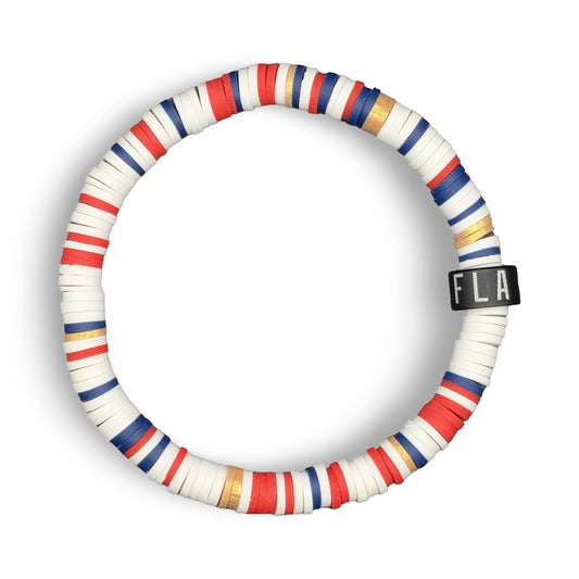 Slay Bands Florida Hockey Team Color Bracelet – Away Edition – Unisex Game Day Fan Jewelry