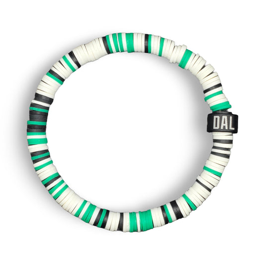 Slay Bands Dallas Hockey Team Color Bracelet – Away Edition – Unisex Game Day Fan Jewelry