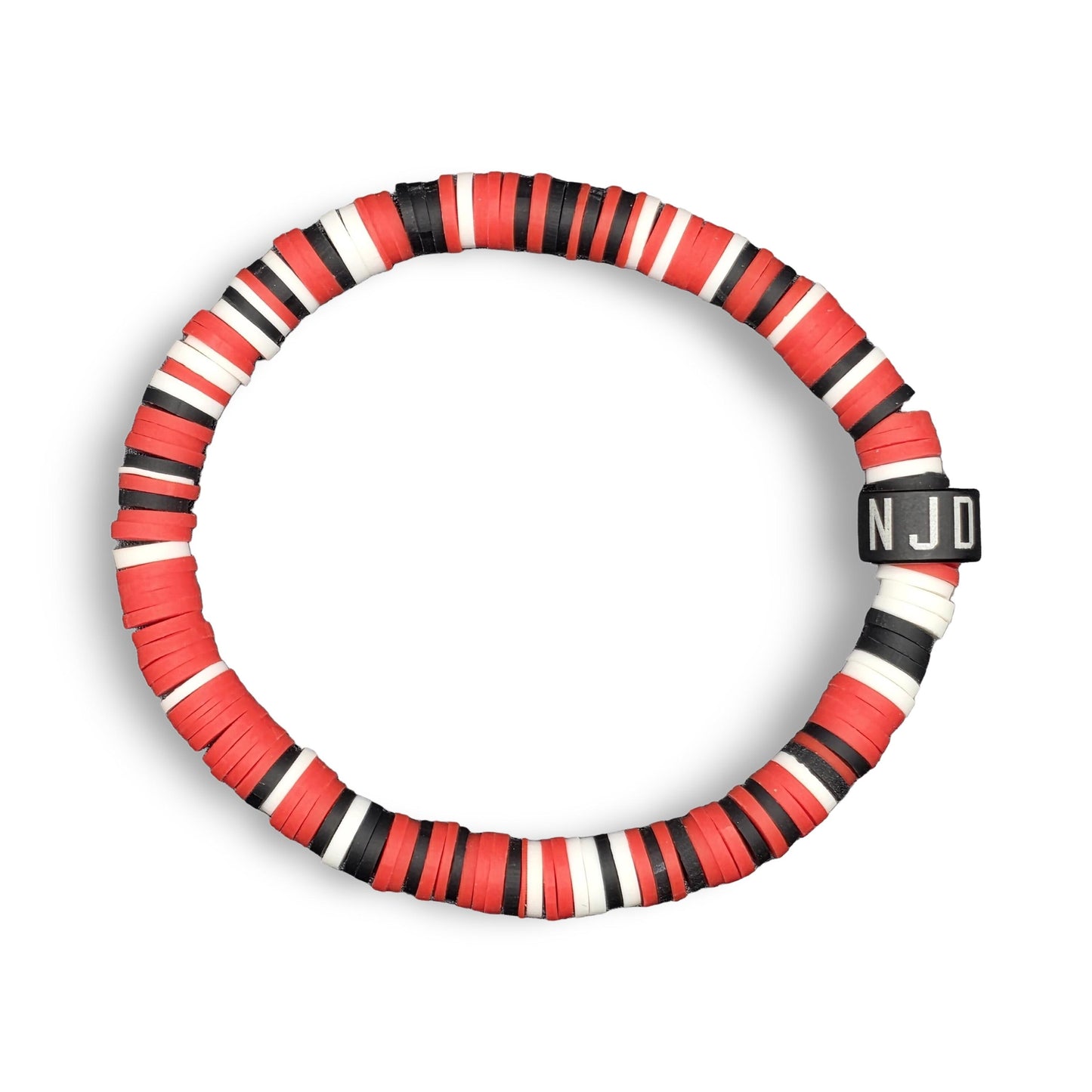 Slay Bands New Jersey Hockey Team Color Bracelet – Home Edition – Unisex Game Day Sports Fan Jewelry