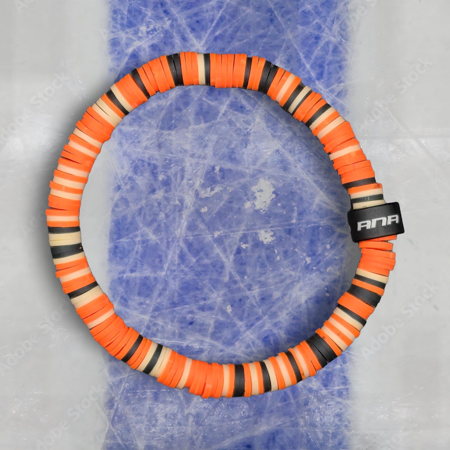 Slay Bands Anaheim Hockey Team Color Bracelet – Home Edition – Unisex Game Day Sports Fan Jewelry