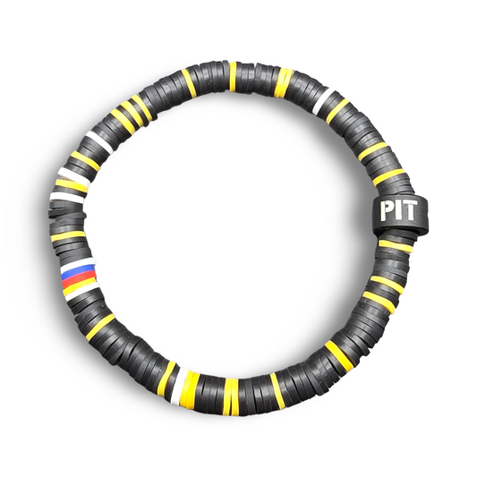 Slay Bands Pittsburgh Steelers Football Team Color Bracelet – Unisex Game Day Sports Fan Jewelry