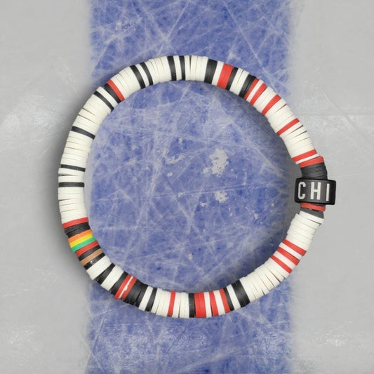 Slay Bands Chicago Hockey Team Color Bracelet – Away Edition –  Unisex Game Day Sports Fan Jewelry