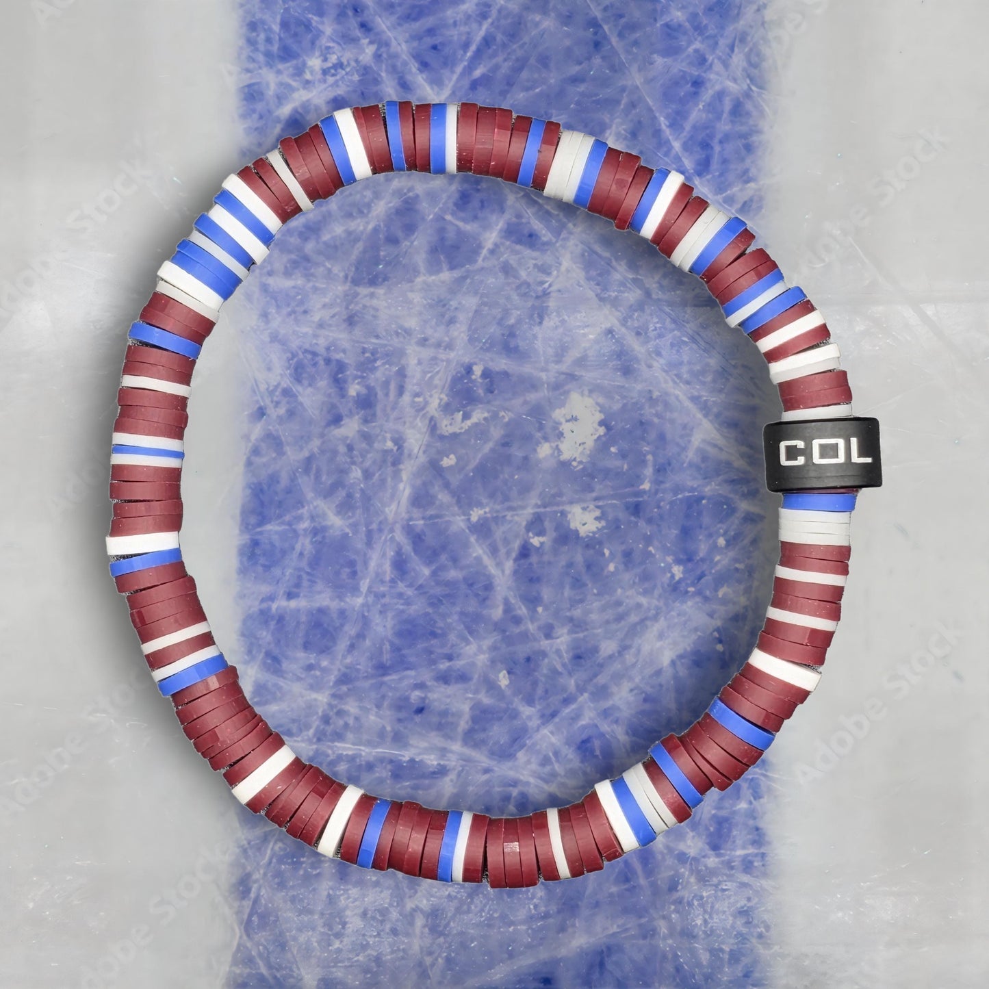 Slay Bands Colorado Hockey Team Color Bracelet – Home Edition –  Unisex Game Day Sports Fan Jewelry