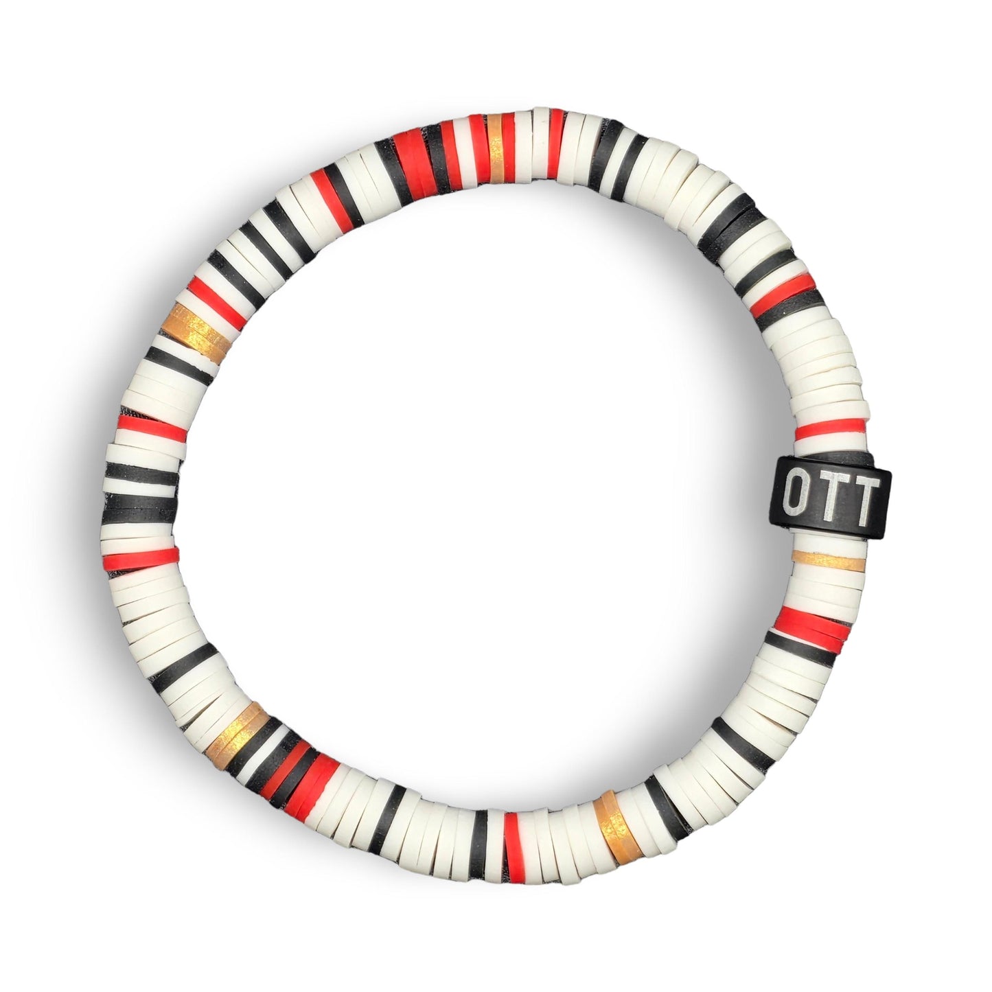 Slay Bands Ottawa Hockey Team Color Bracelet – Away Edition – Unisex Game Day Fan Jewelry