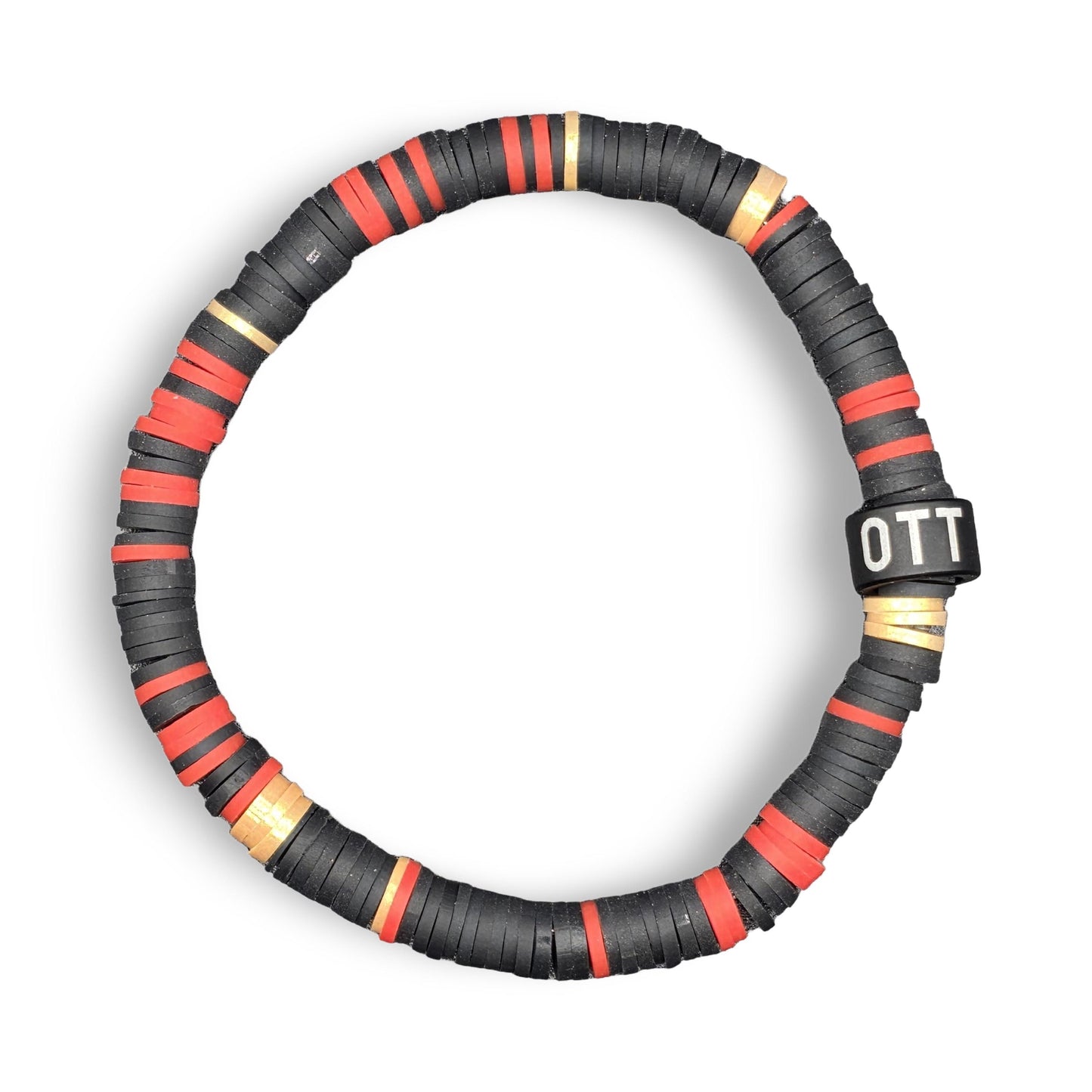 Slay Bands Ottawa Hockey Team Color Bracelet – Home Edition – Unisex Game Day Fan Jewelry