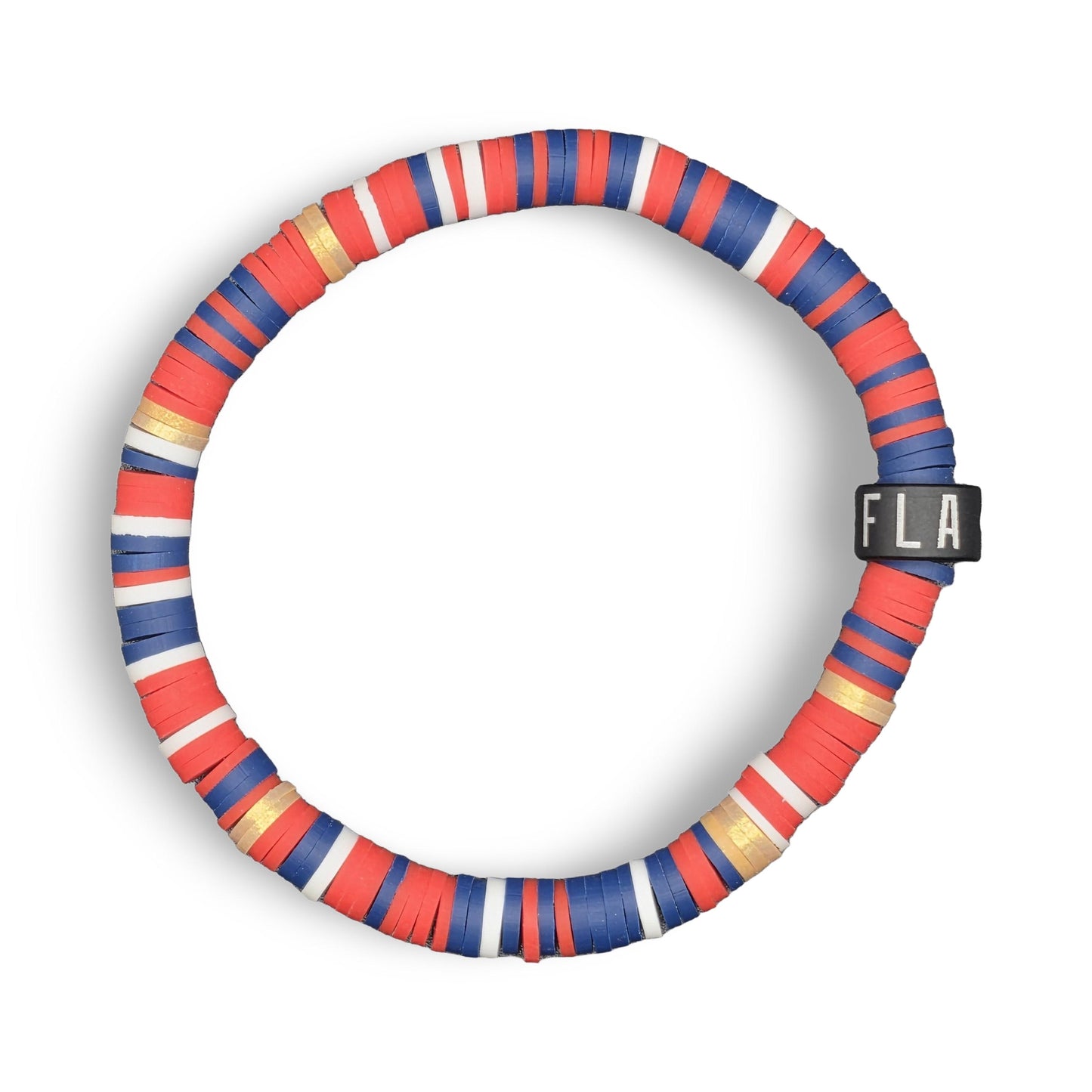 Slay Bands Florida Hockey Team Color Bracelet – Home Edition – Unisex Game Day Fan Jewelry