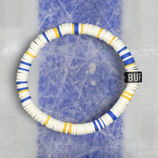 Slay Bands Buffalo Hockey Team Color Bracelet – Away Edition –  Unisex Game Day Sports Fan Jewelry