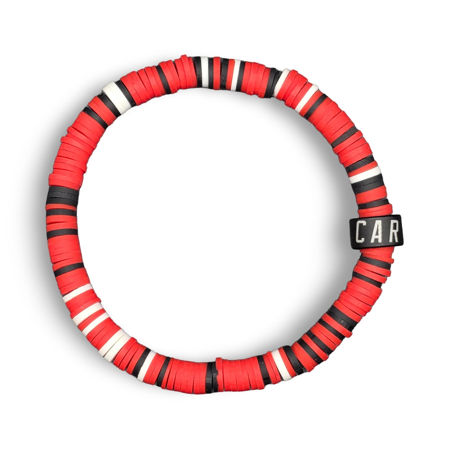 Slay Bands Carolina Hockey Team Color Bracelet – Home Edition – Unisex Game Day Sports Fan Jewelry