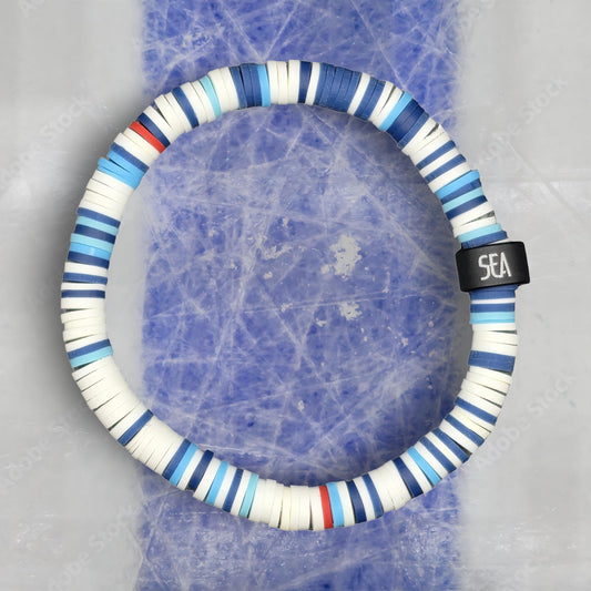 Slay Bands Seattle Hockey Team Color Bracelet – Away Edition – Unisex Game Day Sports