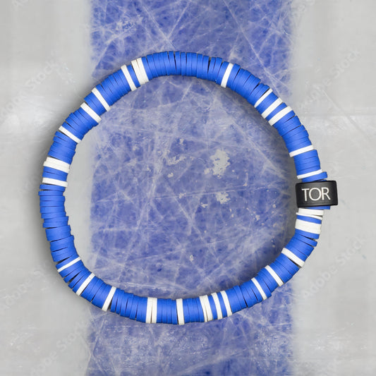 Slay Bands Toronto Hockey Team Color Bracelet – Home Edition – Unisex Game Day Fan Jewelry