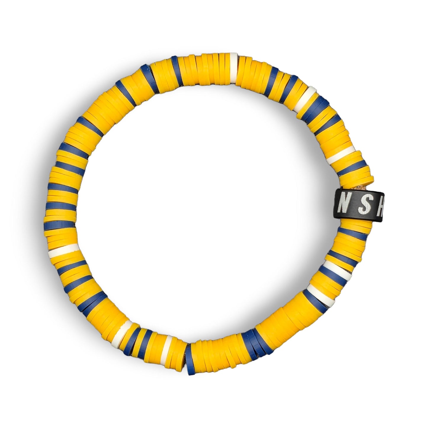 Slay Bands Nashville Hockey Team Color Bracelet – Home Edition – Unisex Game Day Fan Jewelry