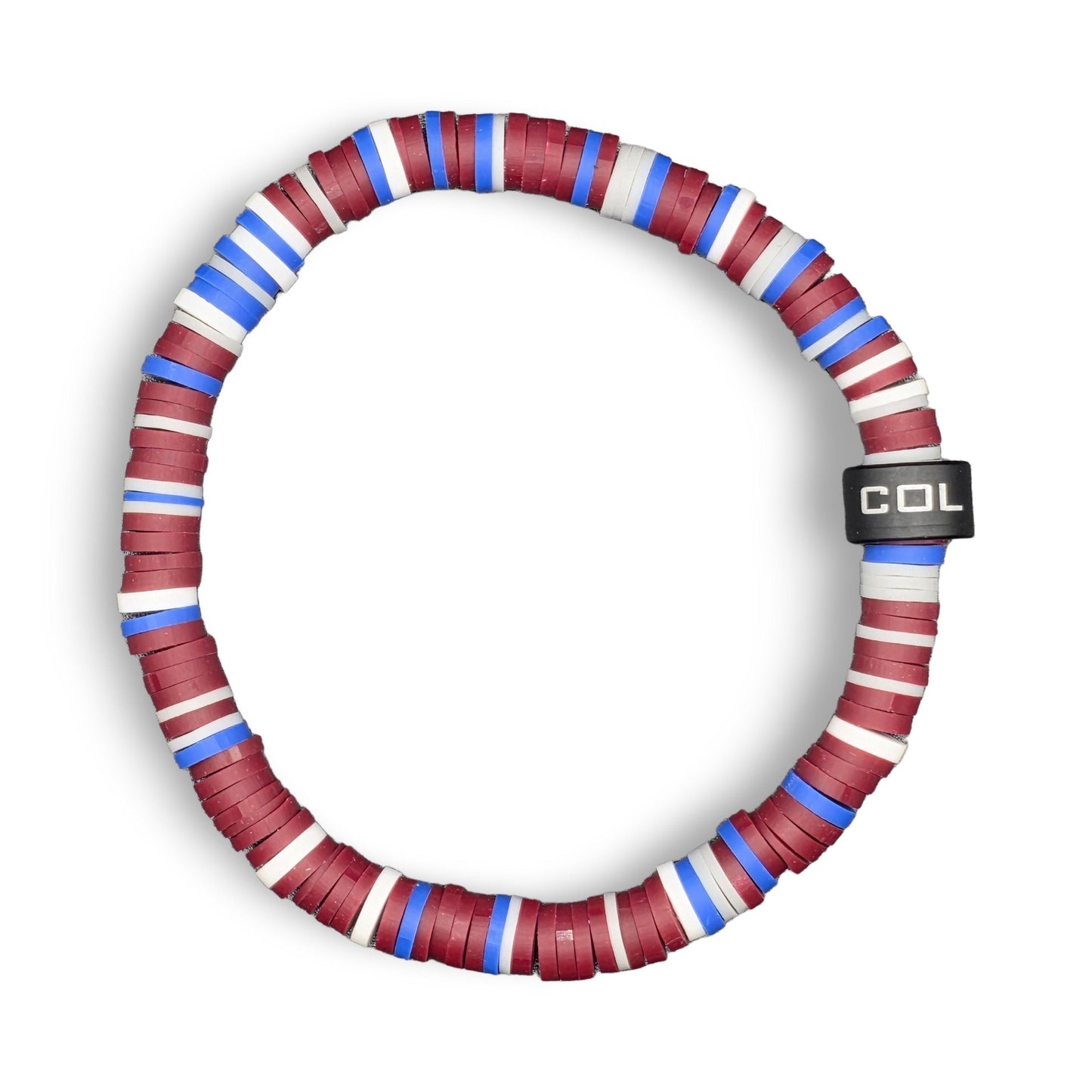 Slay Bands Colorado Hockey Team Color Bracelet – Home Edition –  Unisex Game Day Sports Fan Jewelry