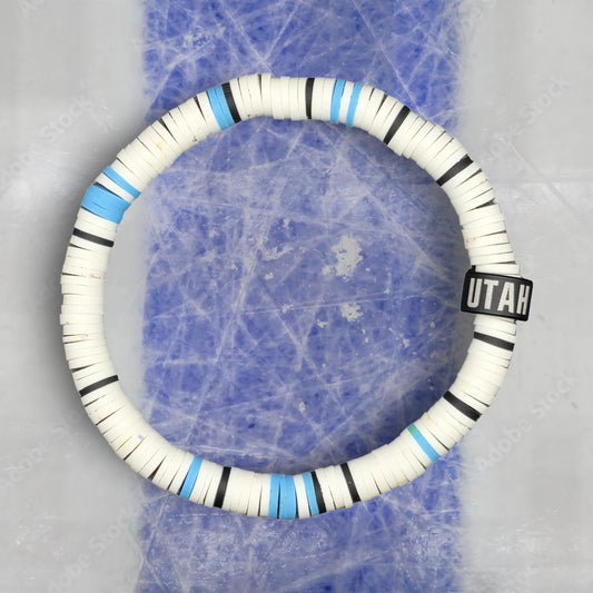 Slay Bands Utah Hockey Team Color Bracelet – Away Edition – Unisex Game Day Sports