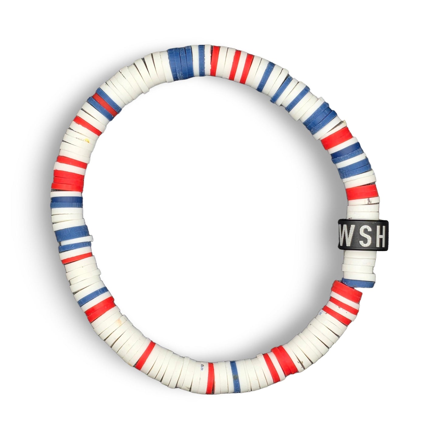 Slay Bands Washington Hockey Team Color Bracelet – Away Edition – Unisex Game Day Fan Jewelry